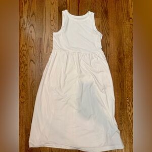TARGET A NEW DAY MIDI TANK TOP DRESS SIZE SMALL WHITE NWOT